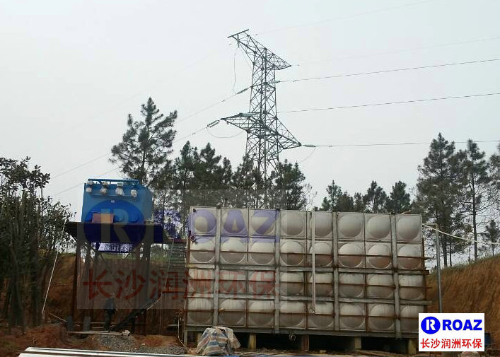 一體化凈水設(shè)備在水泥廠(chǎng)投入使用！